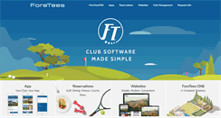 Desktop Screenshot of foretees.com