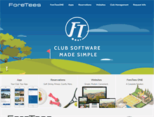 Tablet Screenshot of foretees.com